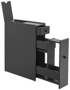 Шкаф за баня Kihniö 58x16x48см тъмносив []
