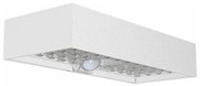 LED Соларен аплик със сензор LED/6W/3,7V IP65 4000K 3000 mAh бял