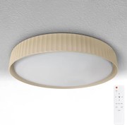 Brilagi - димируемо LED таванно осветително тяло LUCIA LED/48W/230V Ø 41 см бежово + дистанционно управление