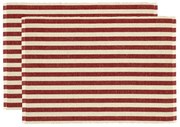 Подложки за хранене в комплект от 2 бр. със смес от юта 33x48 cm Statement Stripe – Södahl