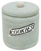 Светлосиня текстилна детска кошница за играчки ø 20x26 cm Cookie Jar – Lorena Canals