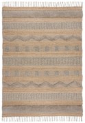 Килим в светлосив/естествен цвят 160x230 cm Medina - Flair Rugs