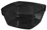 Rubikap - Поликарбонатна купичка квадратна без капак черна 11x11xh4.8см 300мл (SB.D11B)