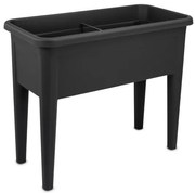 Градински сандък с крака - Черен