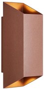 Nordlux - Екстериорен аплик NICO 2xGU10/35W/230V IP54 кафяв