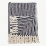 Синьо одеяло , 130 x 160 cm Throw - Bloomingville