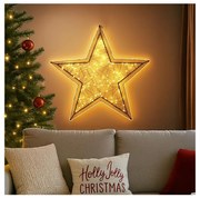 Brilagi - LED външна коледна украса LED/2,6W/230V IP44 47x45 cm звезда