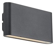 Стенна лампа черна магнитна вкл. LED акумулаторна - Batt