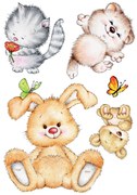 Декоративен Wall Stickers Cute Animals XL