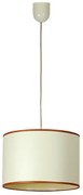 Пендел ХОЛИДЕЙ, ø300, крем, абажур Текстинел Крем-2, 1xE27