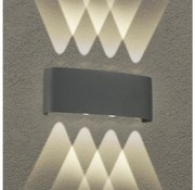 Brilagi - LED външно стенно осветително тяло FLAREBOX LED/8W/230V антрацит IP65