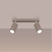 Brilagi - Спот CRESTO 2xGU10/10W/230V таупе