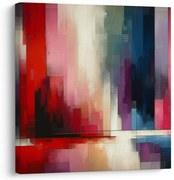 Картина на платно – Динамика на цветни вертикали
