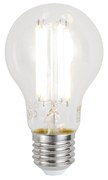 Смарт E27 димируема LED крушка A60 прозрачна 7W 806 lm 2700-6500K Zigbee