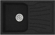 Мивка Sanitec 327-Granite Black