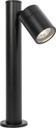 Външна лампа черна 45 см AR70 регулируема IP44 - Solo