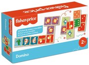 Fisher Price - Дървено домино с две лица, Животни F2001