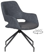 Трапезен стол TOTNES -1 - сив SF 2