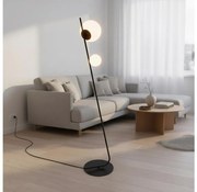 Подова лампа TATU 2xG9/8W/230V черна