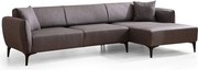 Тъмно сив ъглов диван , десен ъгъл Belissimo – Balcab Home