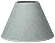 Абажур САМИ СИВ - конус, горно окачване, Е27