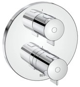 Вграден термостатичен смесител за вана или душ, A5A2M18C00, Roca, хром
