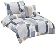 Единично спално бельо от микросатен 3 части 140x200 cm Beryl – My House