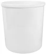 Horecano - Меламинов буркан бял CROCK 2л 13х13х17.5см (207102IV)