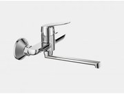 Стенен смесител за умивалник LINNI ICF 5452152 7215, месинг, хром, 17.6x14.9см