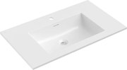 Mexen Otis мивка за вграждане в плот 81 x 46,5 см, бяла гланц - 25188000