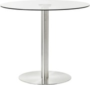Кръгла трапезна маса със стъклен плот ø 90 cm Metropolitan – Premier Housewares