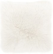 Възглавница от бяла овча кожа, 45 x 45 cm - Tiseco Home Studio