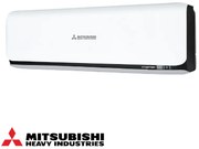Инверторен климатик Mitsubishi Heavy Industries SRK25ZSX-WB/SRC25ZSX-W, 9000 BTU, 20 м2, A+++/A+++, 3D Auto, R-32, Бял/Черен