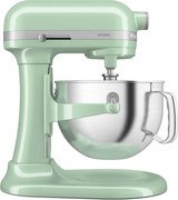 Планетарен миксер KitchenAid Artisan 5KSM60SPXEPT Pistachio, 375 W, 5.6 л, 11 скорости, 67 точки на допир, Повдигане на купата, Специална скорост Fold, Светлозелен