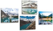 Комплект картини – Очарователни планински пейзажи