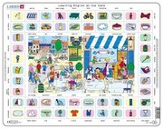Larsen - Пъзел: Образователен – "Научи английски 2" – 70 части, голям