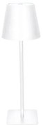 Solight WO69-W - LED димируема презареждаема сензорна настолна лампа LUCCA LED/3,7V 2000 mAh бяла