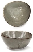 Horecano - Порцеланова купа ф18см ANTIQUE-GREY (TR0004-7G)