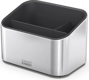 Метална стойка за перилни препарати в блестящо сребрист цвят Surface – Joseph Joseph