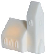 Бяла светлинна декорация на батерии Copenhagen City Church – Sirius