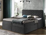 Тапицирано легло Chesterfield-Gkri-140 x 200