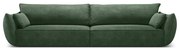 Тъмнозелен диван 248 cm Vanda - Mazzini Sofas