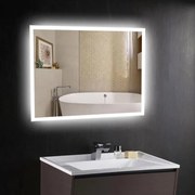 Огледало за баня LED осветление LM Night Frost 650×800мм