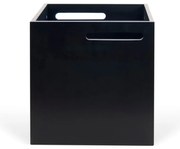 Черна кутия за съхранение на книжарница Berlin - TemaHome