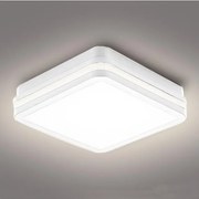 Brilagi - LED външно осветително тяло BENE LED/18W/230V 22x22 cm бяло IP54