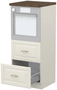 Подов шкаф за фурна Висок Toscana K14-60-2MB-Ivory