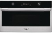 Микровълнова фурна за вграждане Whirlpool W7 MD540, 1800 W, 31 л, Кварцов грил, JetDefrost, Crisp, Готвене на пара, Сребрист