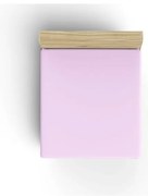 Розов еластичен памучен чаршаф 140x200 cm – Mijolnir