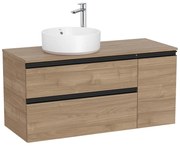 Мебел с две чекмеджета за умивалник върху плот вляво A851505517, 110х46х53.7см