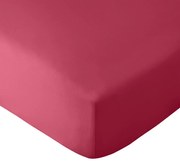 Тъмнорозов еластичен чаршаф от микрофибър 185x200 cm So Soft Easy Iron – Catherine Lansfield